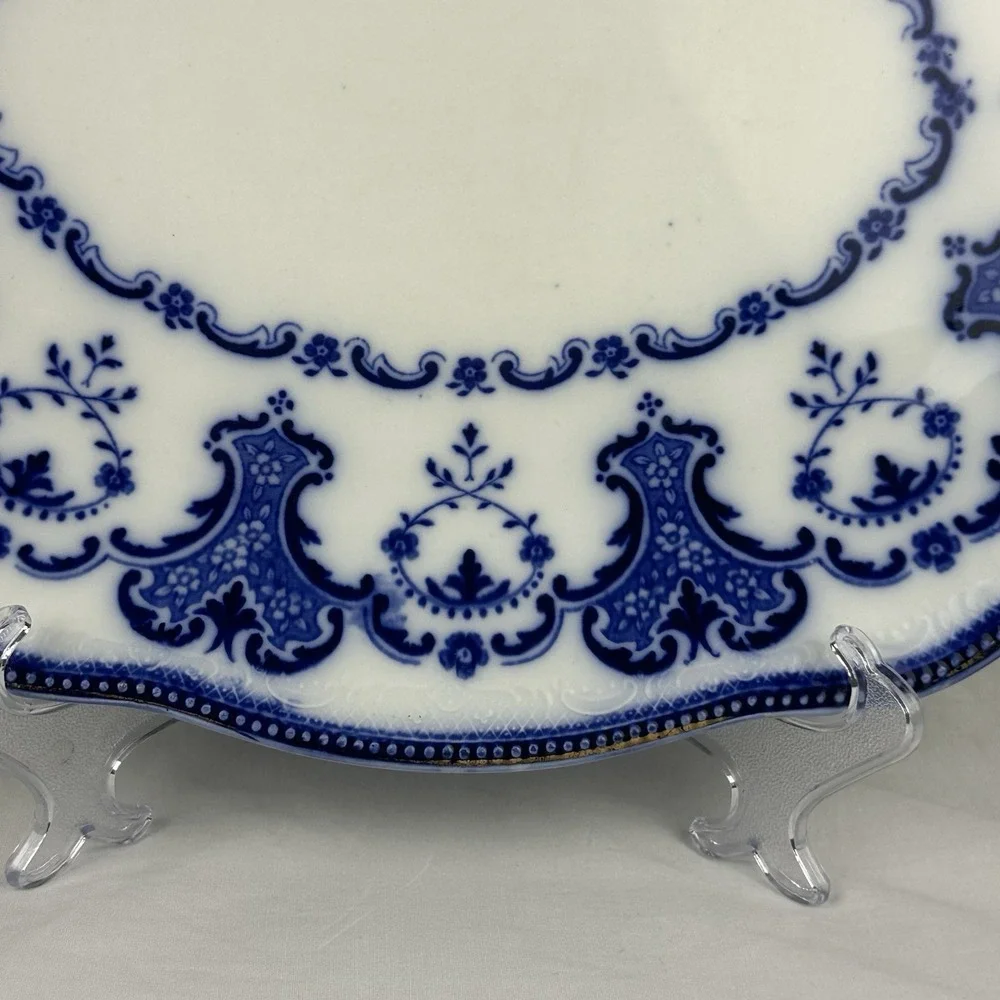 Antique Furnivals Lorne Flow Blue‎ Platter 16